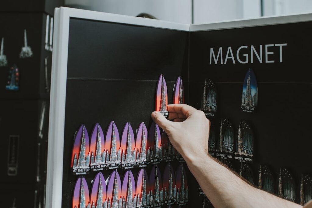 Photo magnetic influence