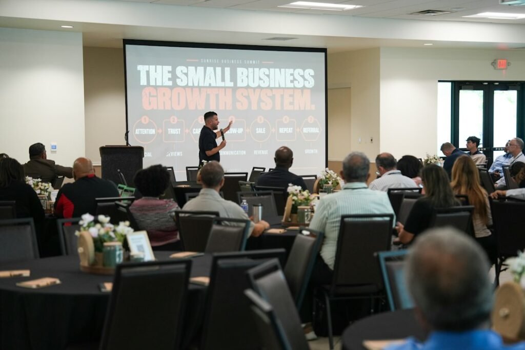 Photo leadership presence training seminar
